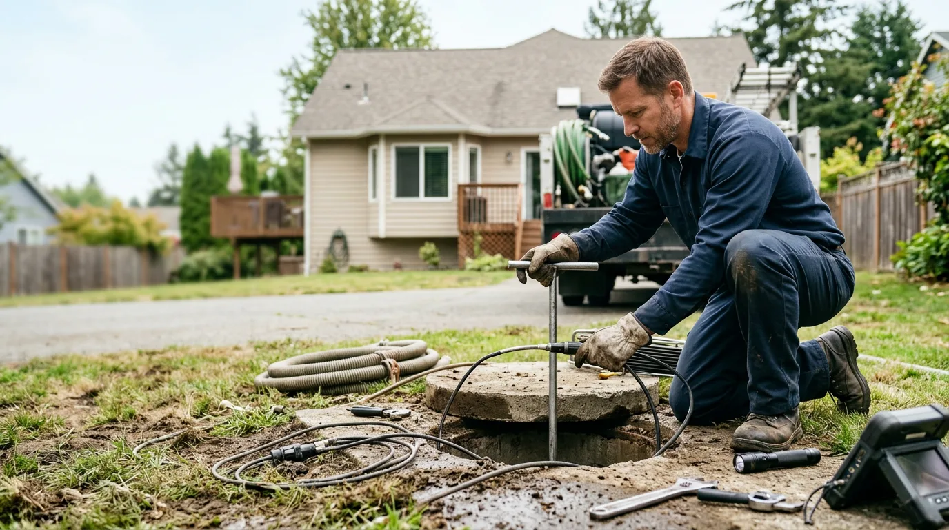 Septic Tank Pumping in East Baldwin, ME